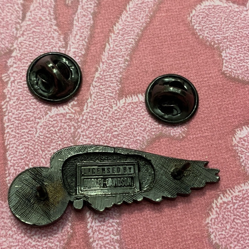 Haley Davidson Wing Pin - image 4